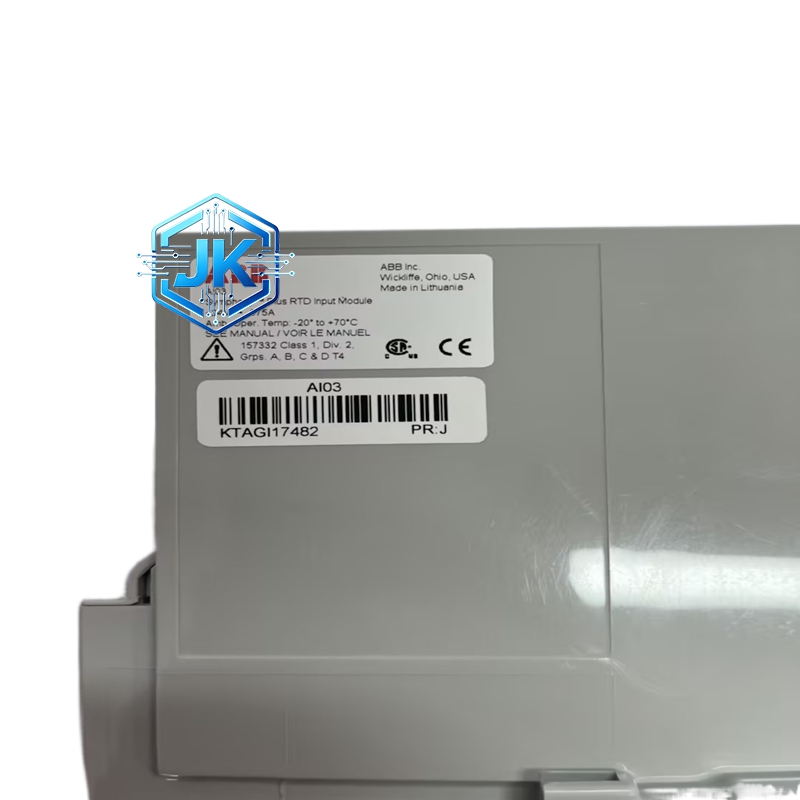 ABB AI03 RTD 温度输入模块(Symphony Plus 系统) - 图片 3