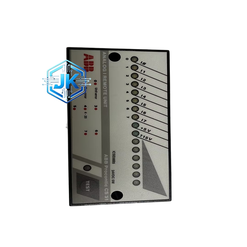ABB ICSE08B5(FPR3346501R1012)8 路模拟量输入模块