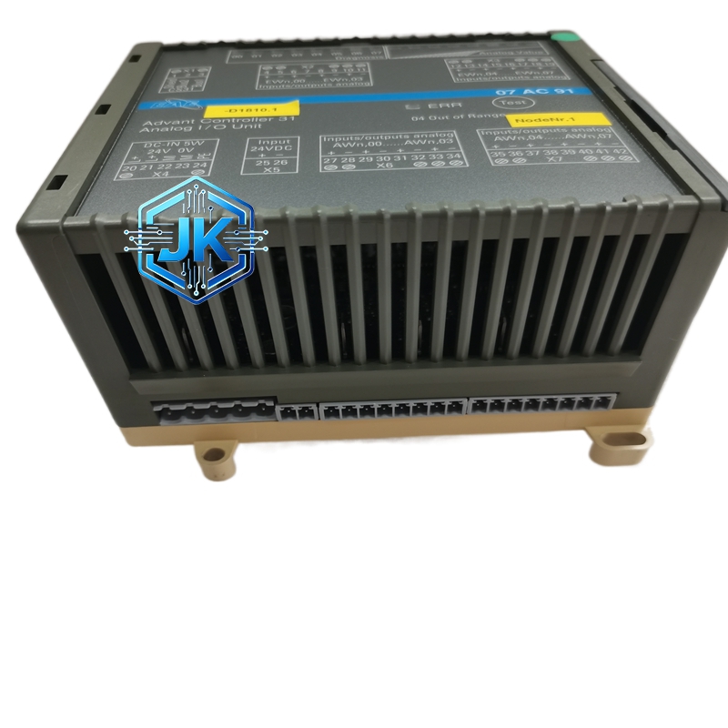 ABB GJR5252300R3101 07AC91F UNITROL 励磁系统双冗余以太网通信模块 - 图片 2