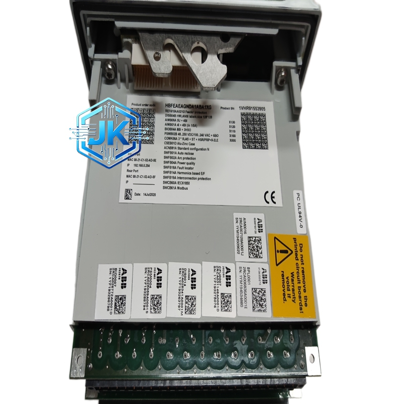 ABB REF615 HBFEAEAGNDA1ABA1XG 线路保护控制装置(增强配置)