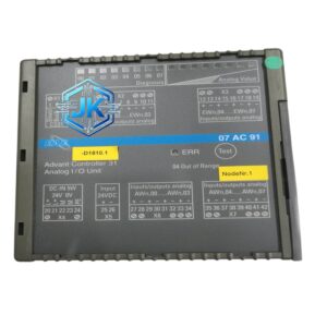 ABB GJR5252300R3101 07AC91F UNITROL 励磁系统双冗余以太网通信模块