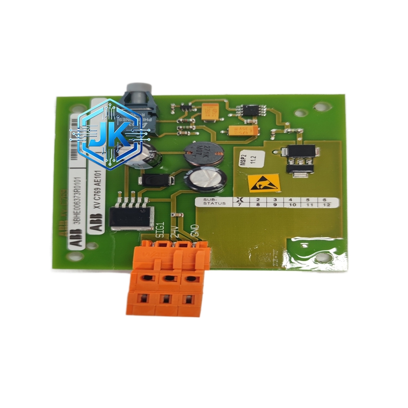 ABB 3BHE006373R0101 XVC769AE101 励磁系统信号转换通讯模块