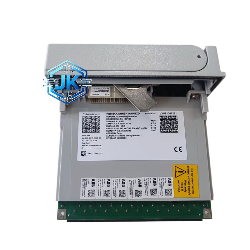 ABB REM615 HBMBCCAHNBA1ANN1XD 高速母线差动保护继电器(B配置版本)