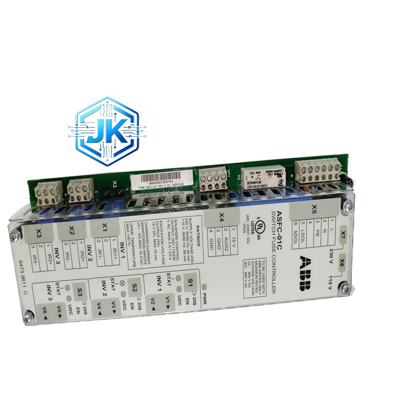 ABB ASFC-01C 开关熔断控制器(兼 ACS800 系列变频器张力控制卡)