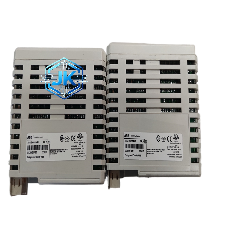 ABB DO820 3BSE008514R1 8 通道继电器型独立隔离数字量输出模块