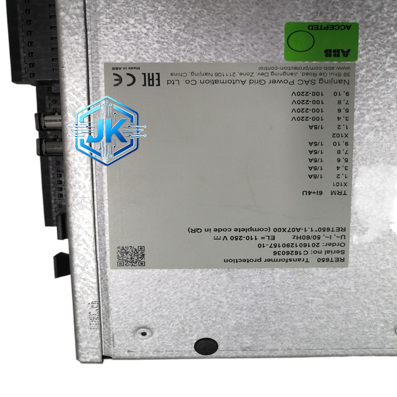 ABB RET650 馈线保护继电器ABB RET650 馈线保护继电器 - 图片 2