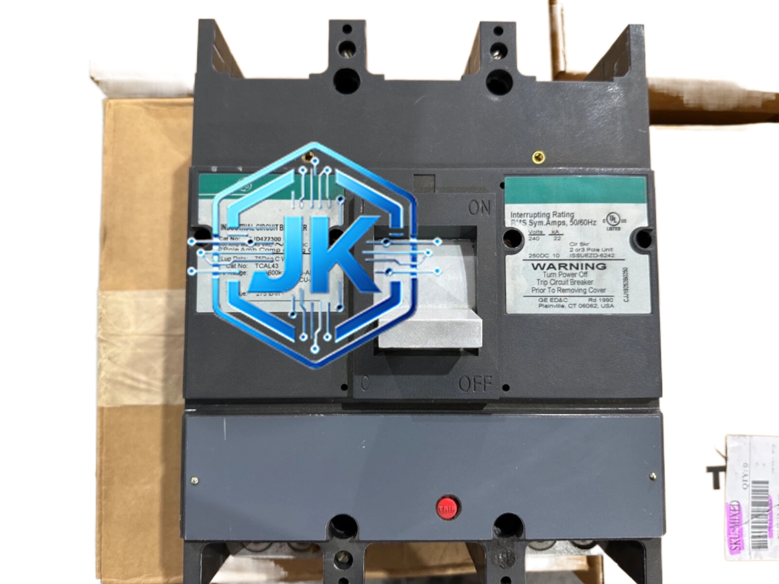 GE Fanuc TJD422300WLFA — Mark V 系列继电器输出终端板