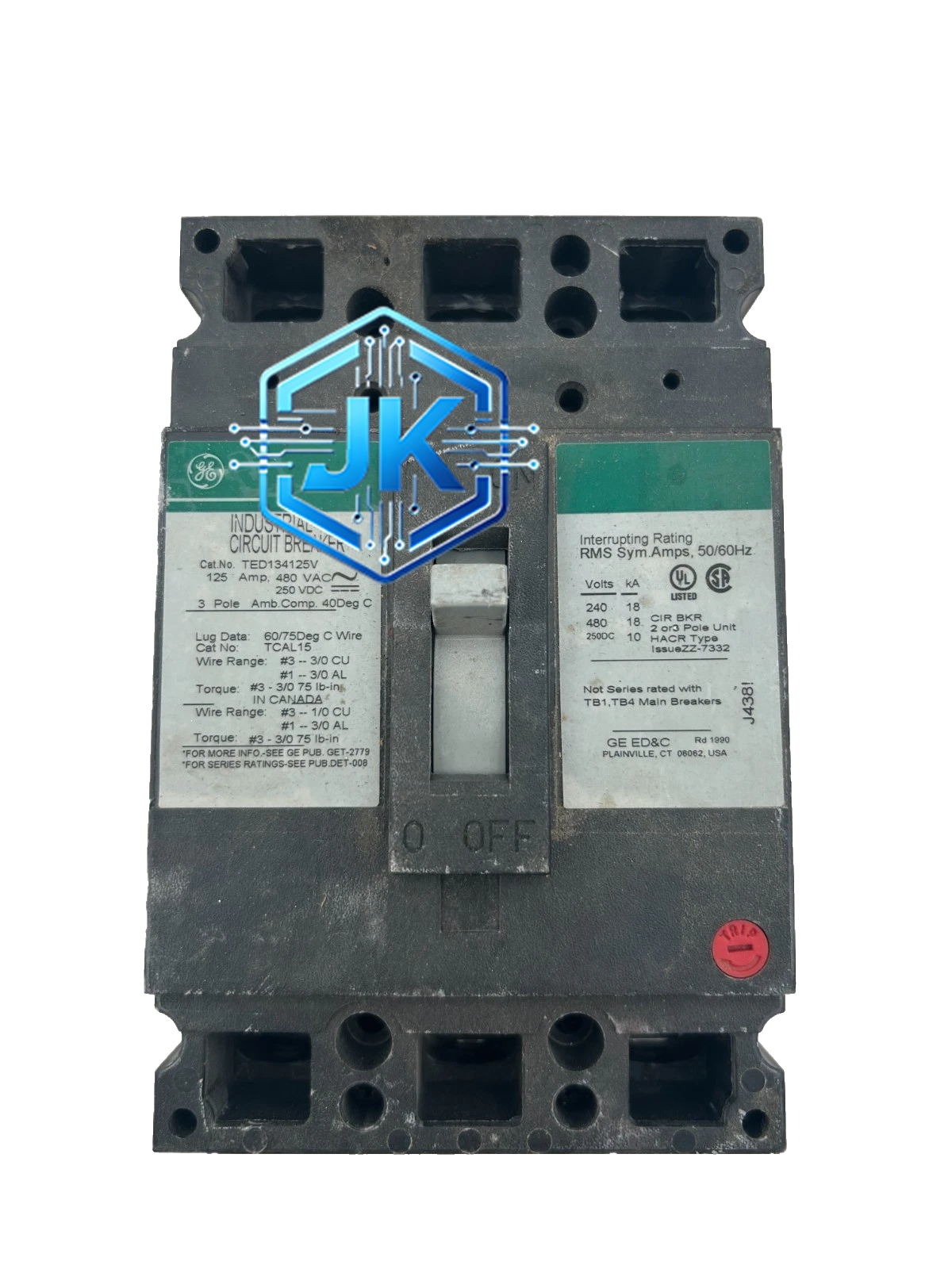 GE TED134125 — Mark VIe 控制系统专用机柜温度检测传感器模块