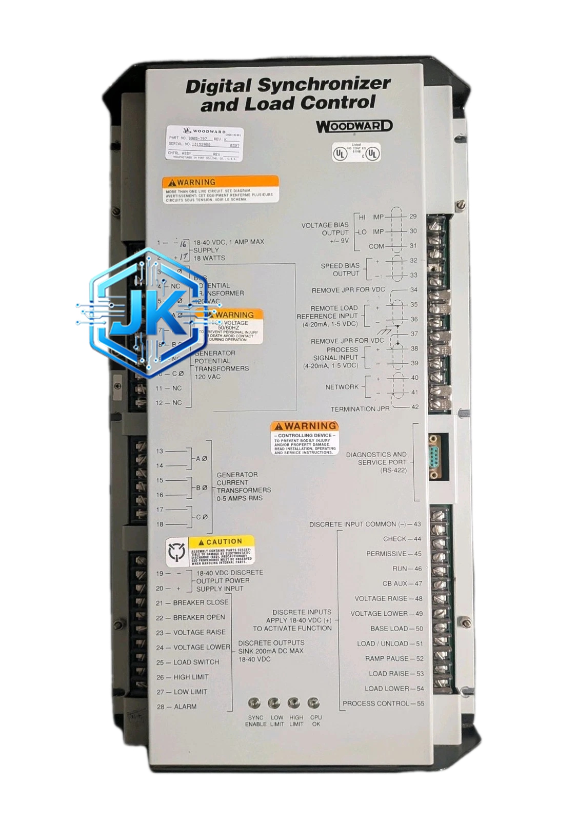Woodward 9905-971-REV-K