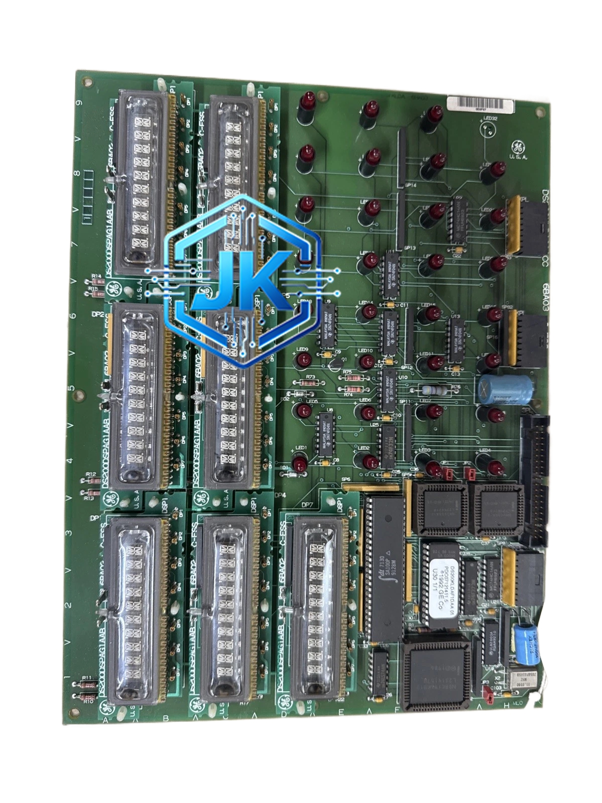 GE Fanuc DS215KLDAG1AZZ02A — Mark V 系列 LED 显示板