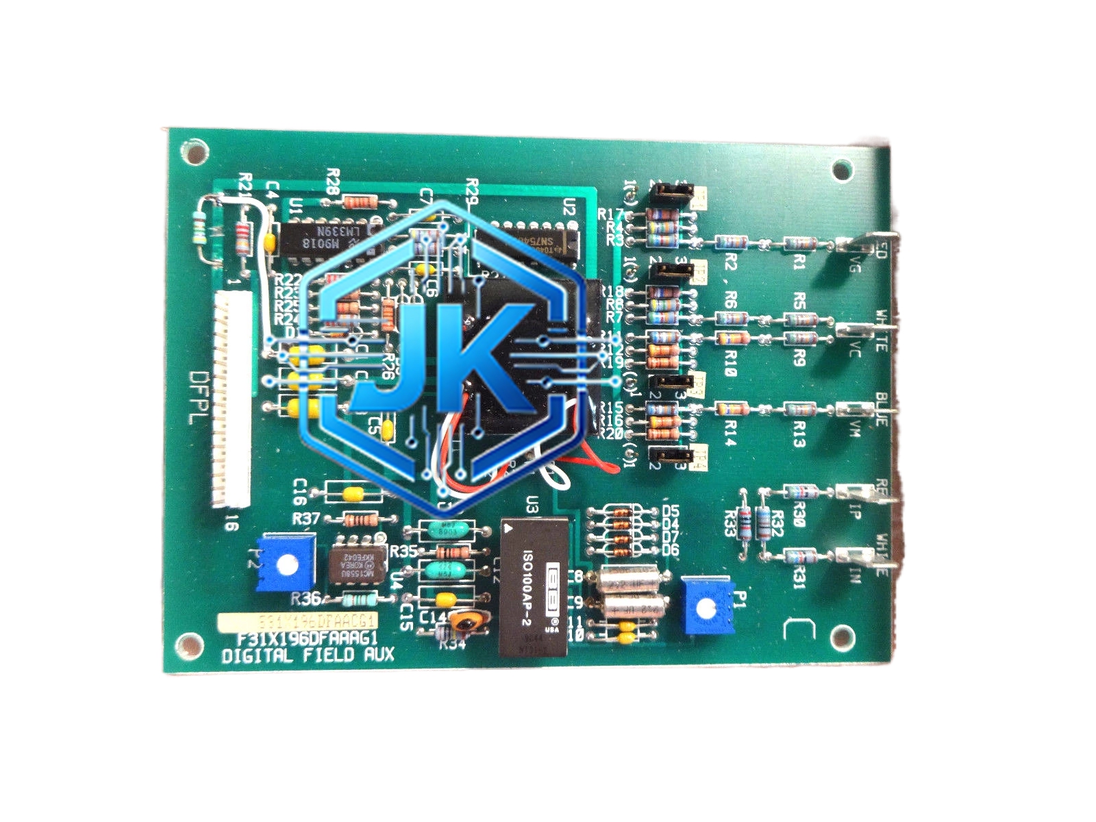 GE 531X196DFAACG1 — Mark VIe 16 通道模拟量输入模块