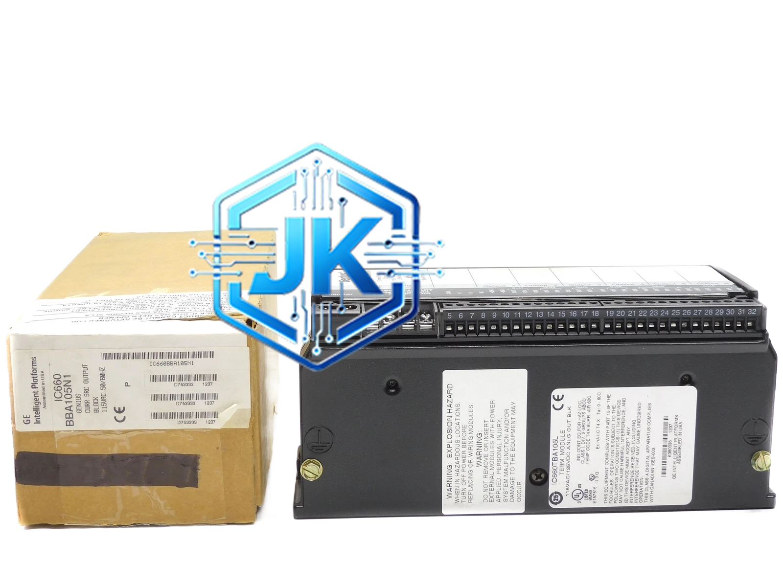 GE Fanuc IC660BBA105N1 — Mark VIe 控制器底板模块