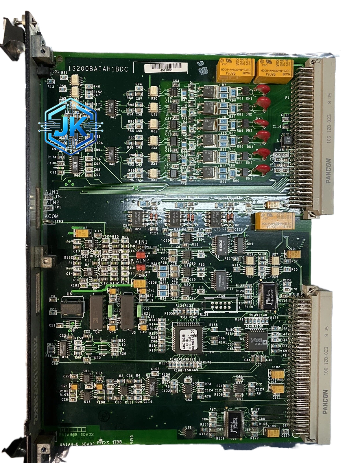 GE IS200BAIAH1B — Mark VIe 模拟量输入模块(8 通道)