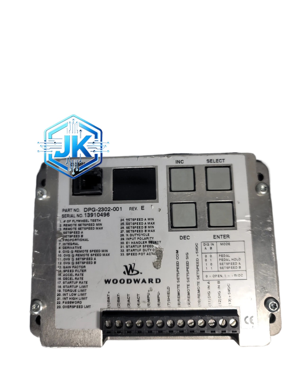 Woodward DPG-2101-002