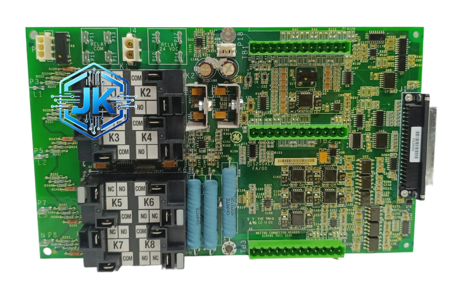 通用电气(GE)IS200TPROH1CPR — Mark VIe系列双冗余处理器模块