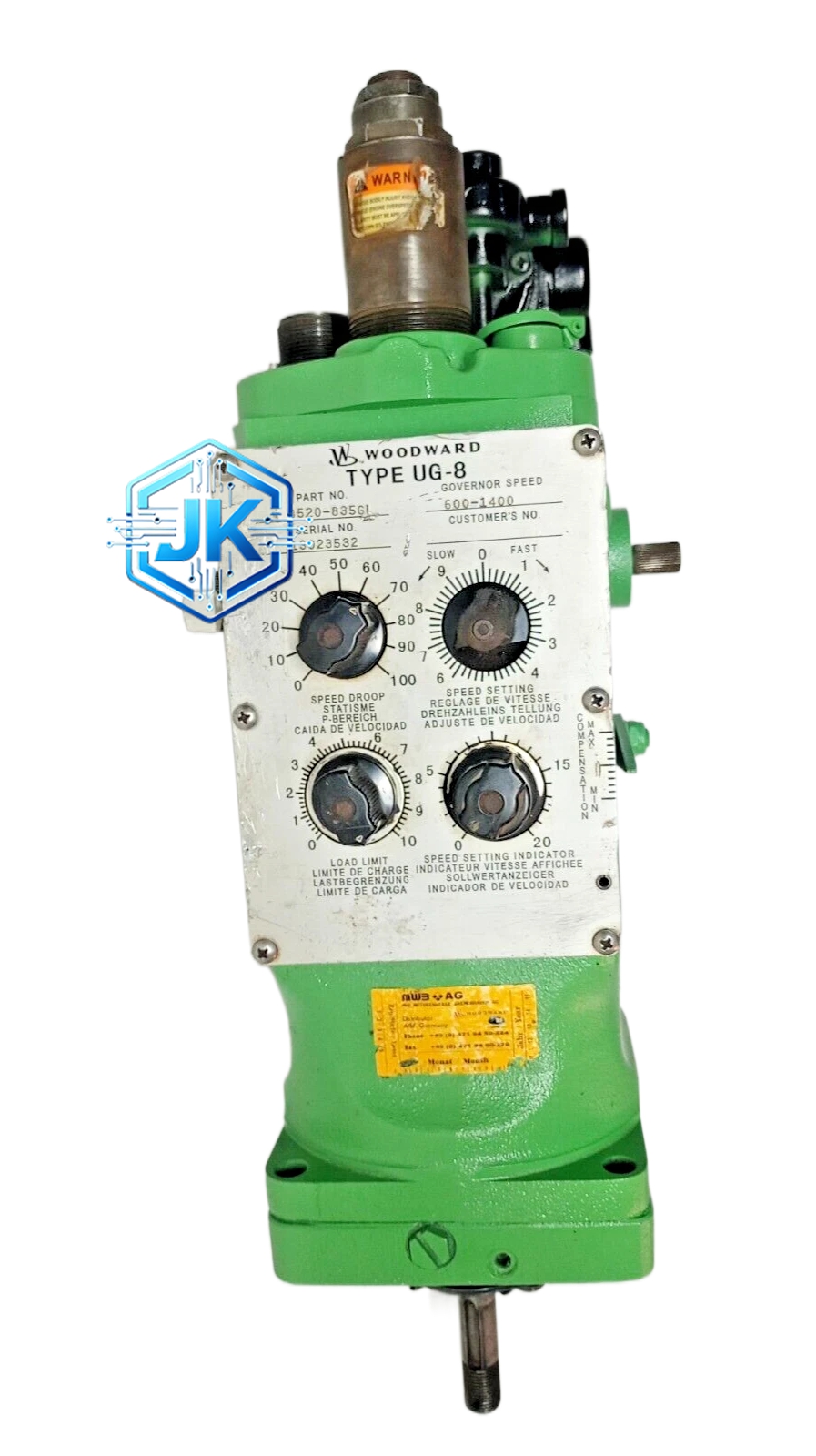 Woodward 8520-835G