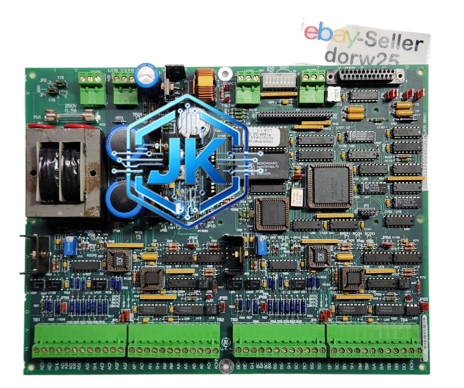 GE Fanuc DS215KLDAG1AZZ01A — Mark V 系列按键式 LED 显示操作板