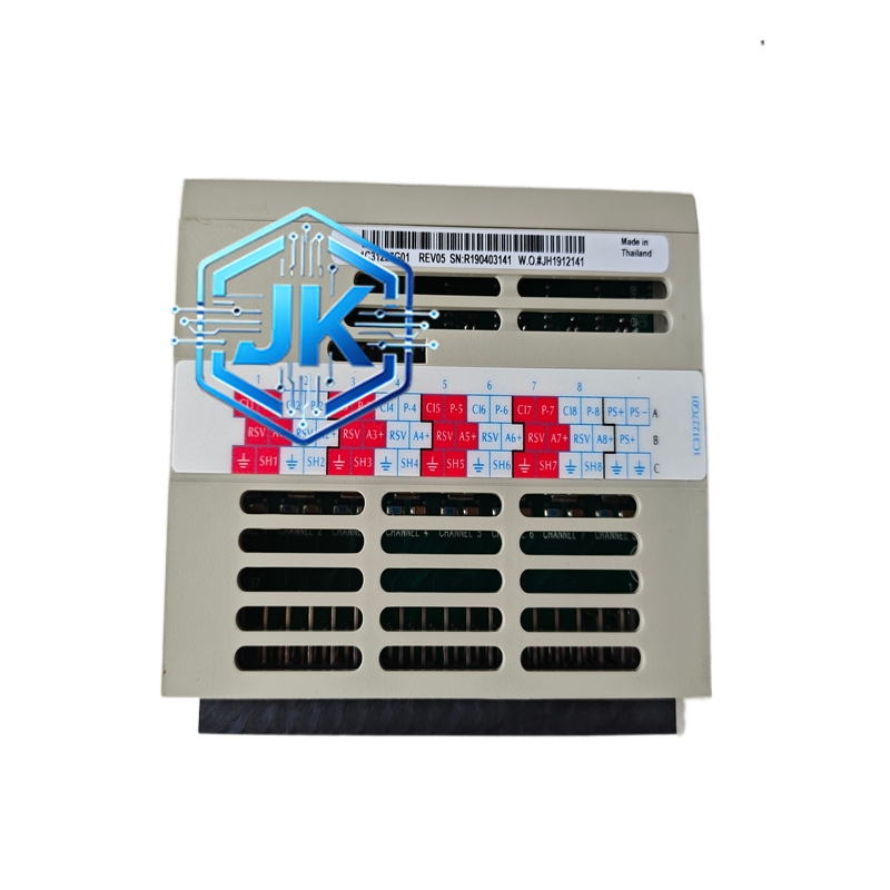 Emerson 1C31227G01 — 艾默生Ovation系列8通道数字量输入/输出混合模块 - 图片 2