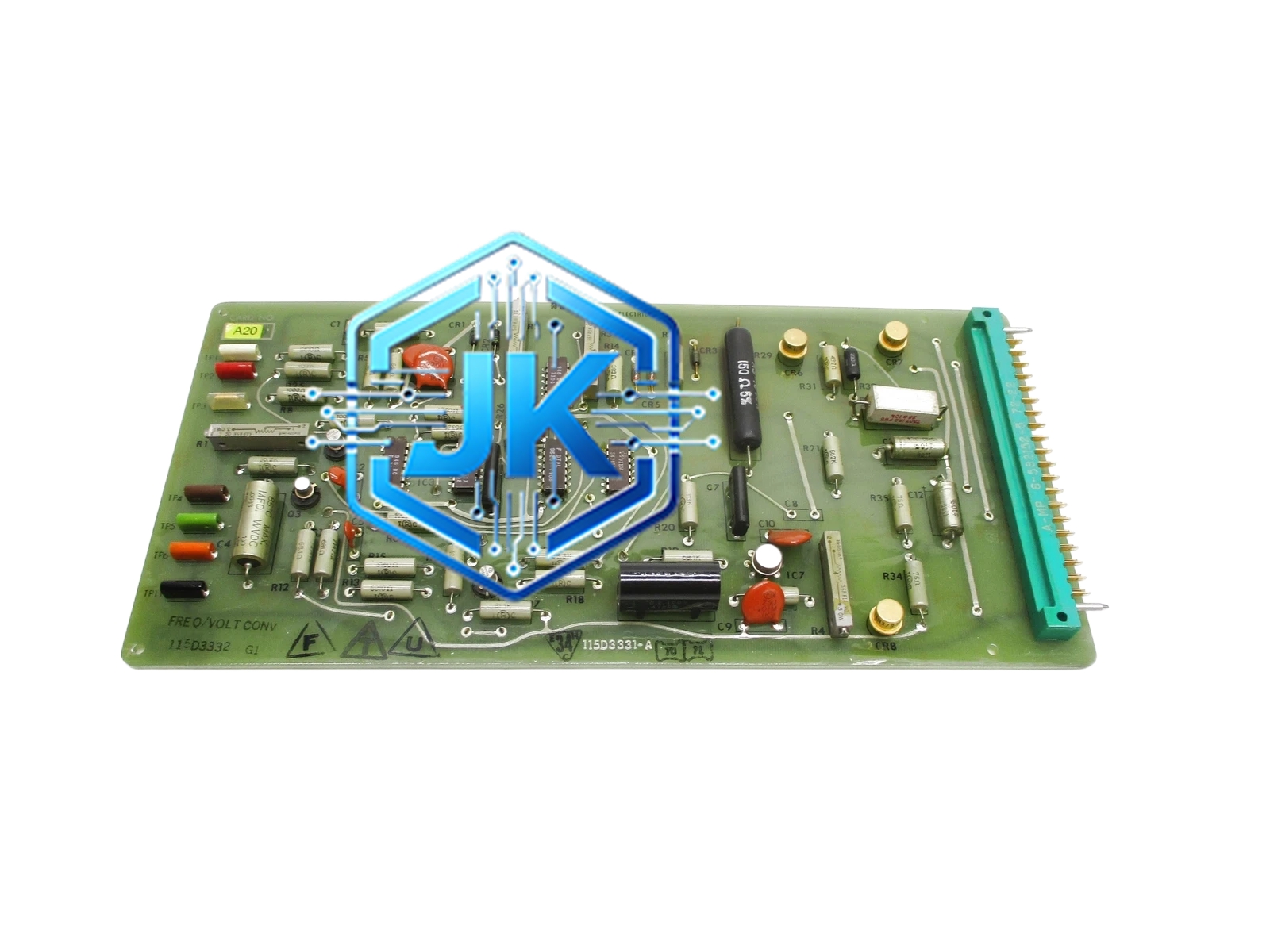 GE 115D3332G1 — Mark VIe 控制器主 CPU 模块(冗余配置核心)