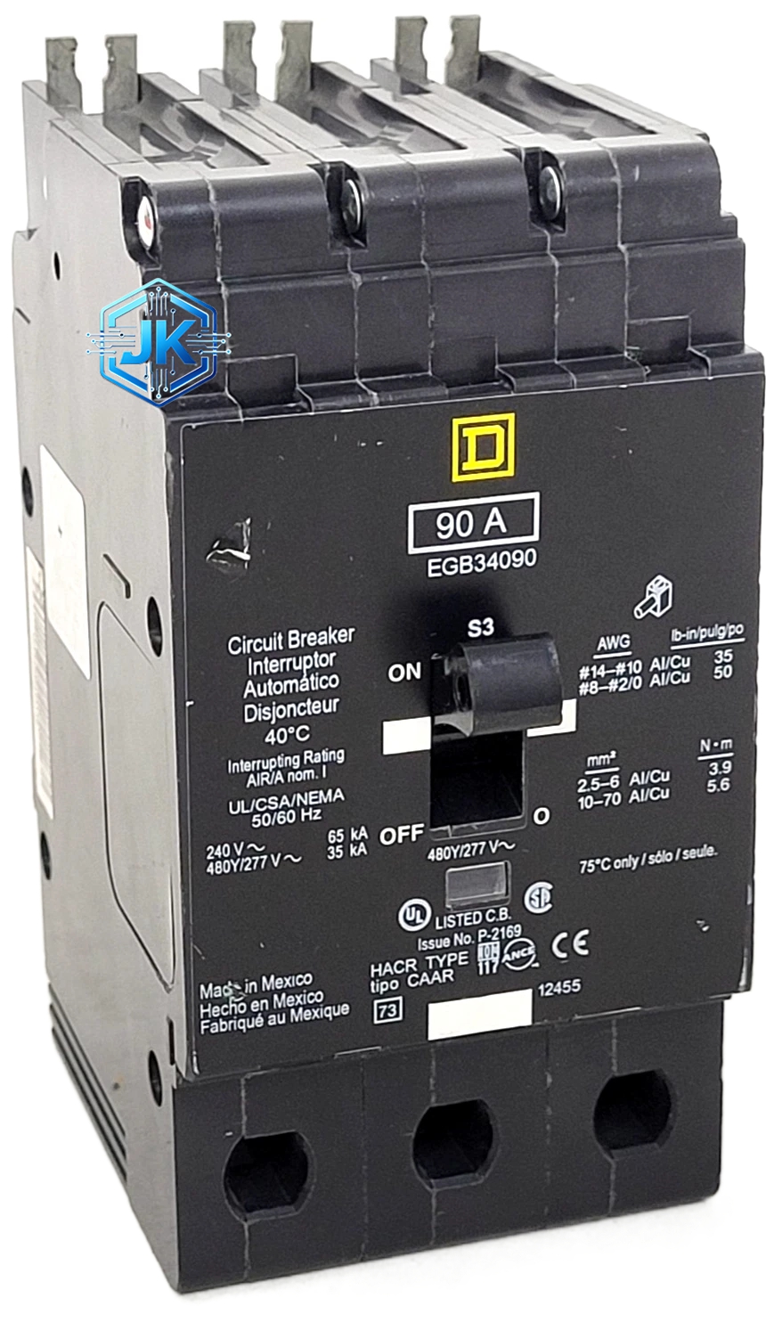 GE D90AC — 90 系列直流控制继电器