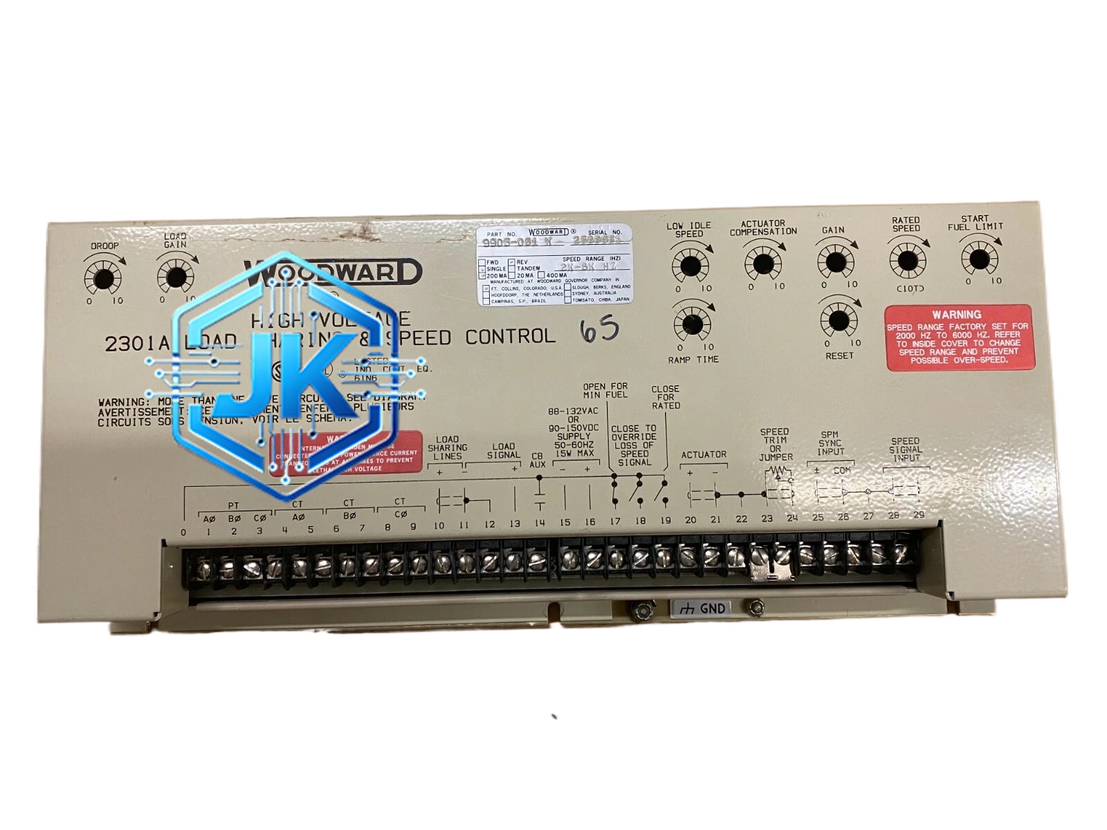 Woodward 9905-031K