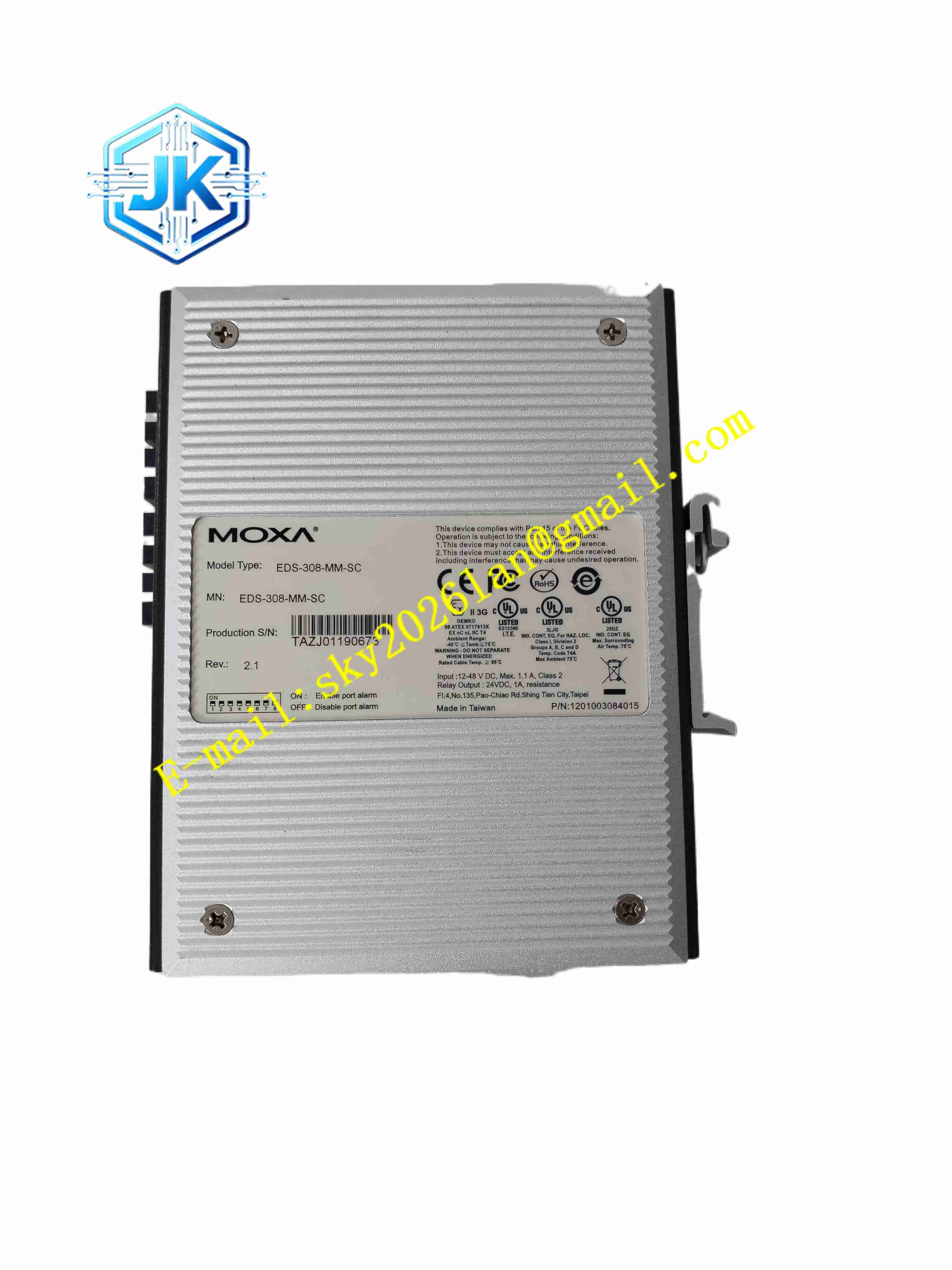 MOXA EDS-408A-MM-SC, D201326 - 图片 2